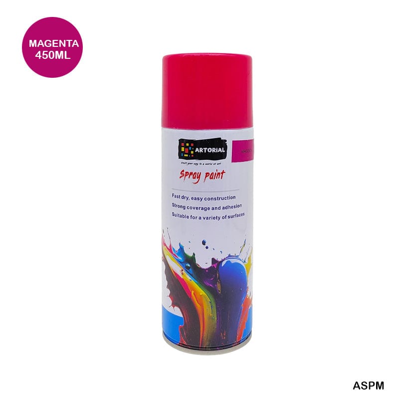 Aspdo Artorial Spray Paint Magenta 450Ml