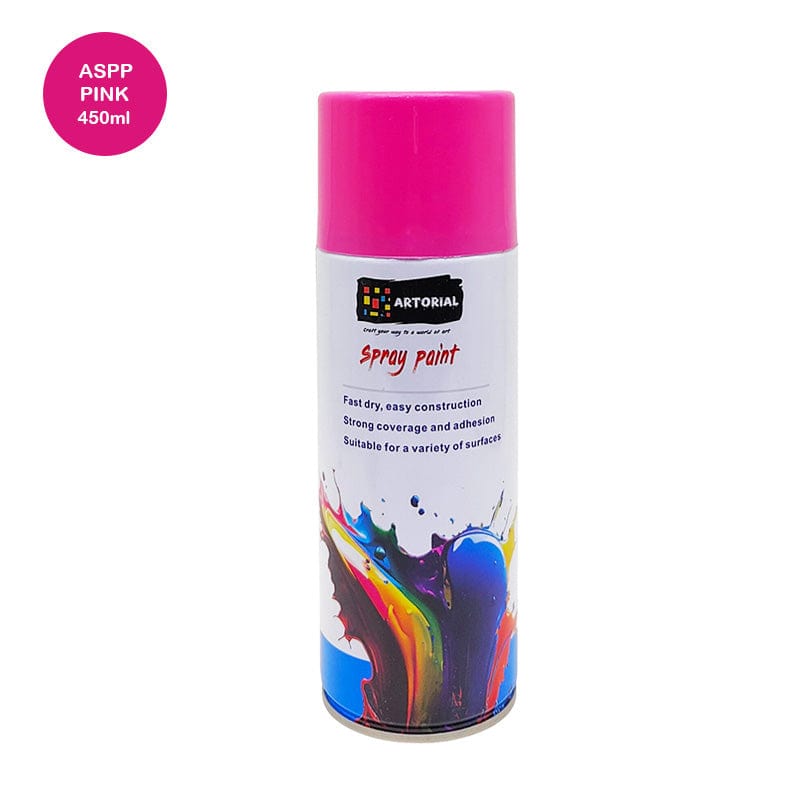 Aspp Artorial Spray Paint Pink 450Ml