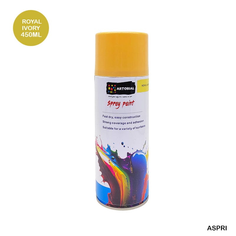 Aspdo Artorial Spray Paint Royal Ivory 450Ml