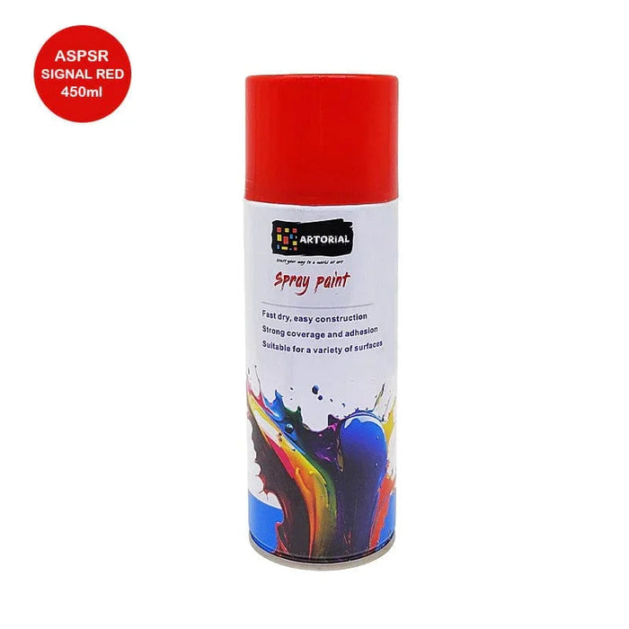 Artorial Spray Paint Signal Red 450ml - Aerosol Paint