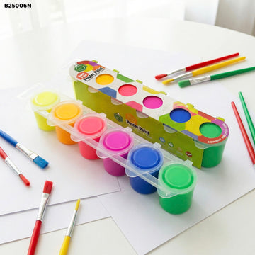 Neon Poster Colour Set - 6 Pcs x 25ml