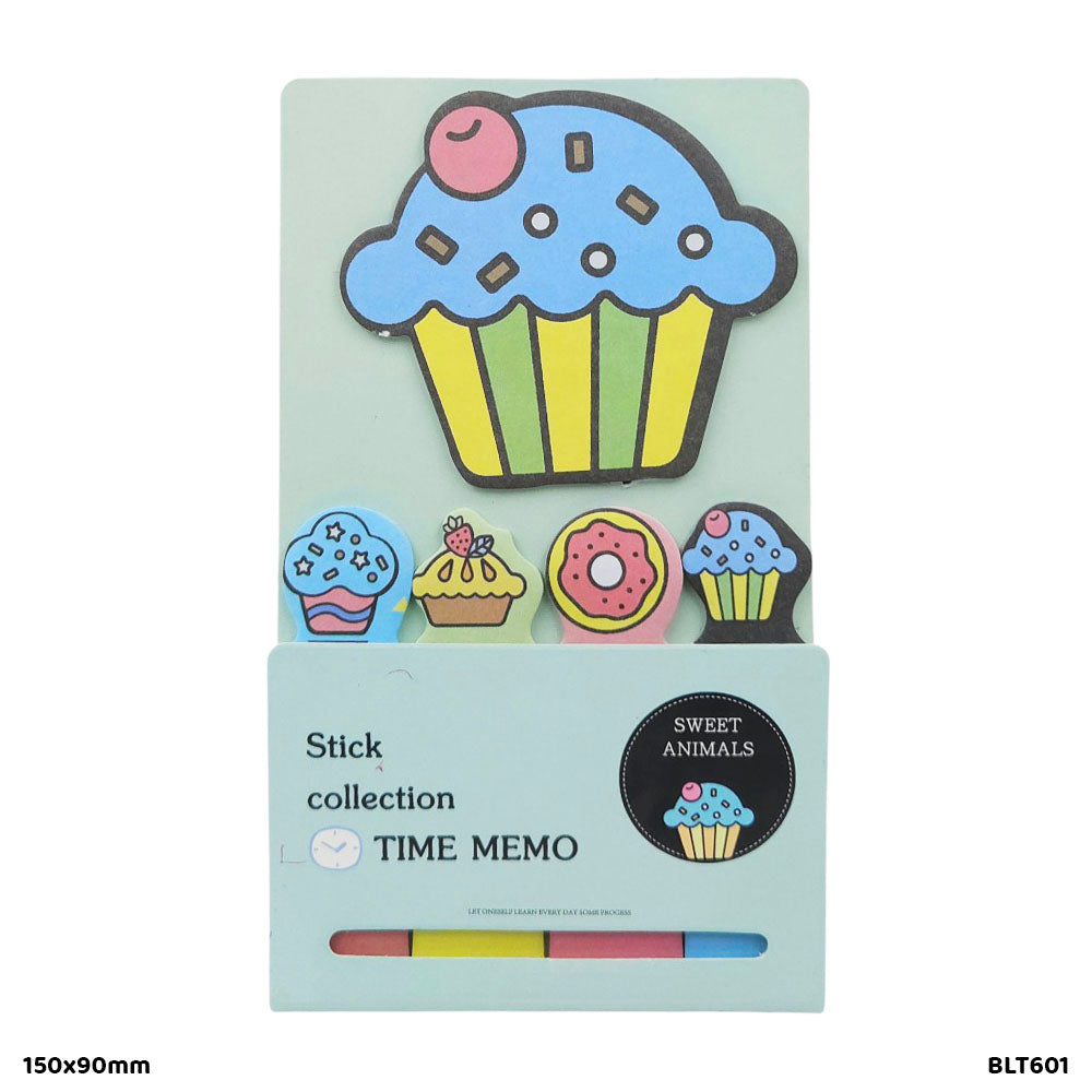 Cute Design Sticky Notes Marker Set (Design 3)