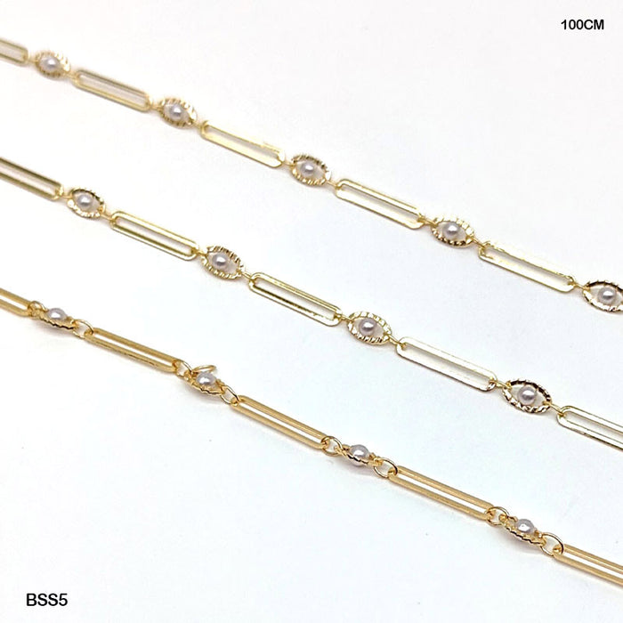 Stainless Steel Chain 100cm for Jewellery & Keychains