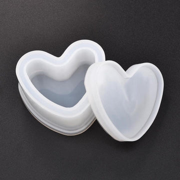 Silicon mold Gift Box heart  (3 inch) l Pack of 1