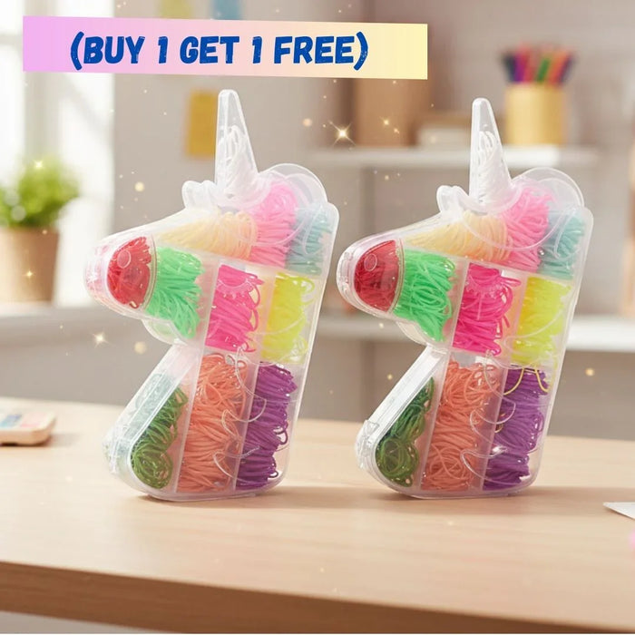 (BUY 1 GET 1 FREE) Unicorn Loom Band Box (Ulb)