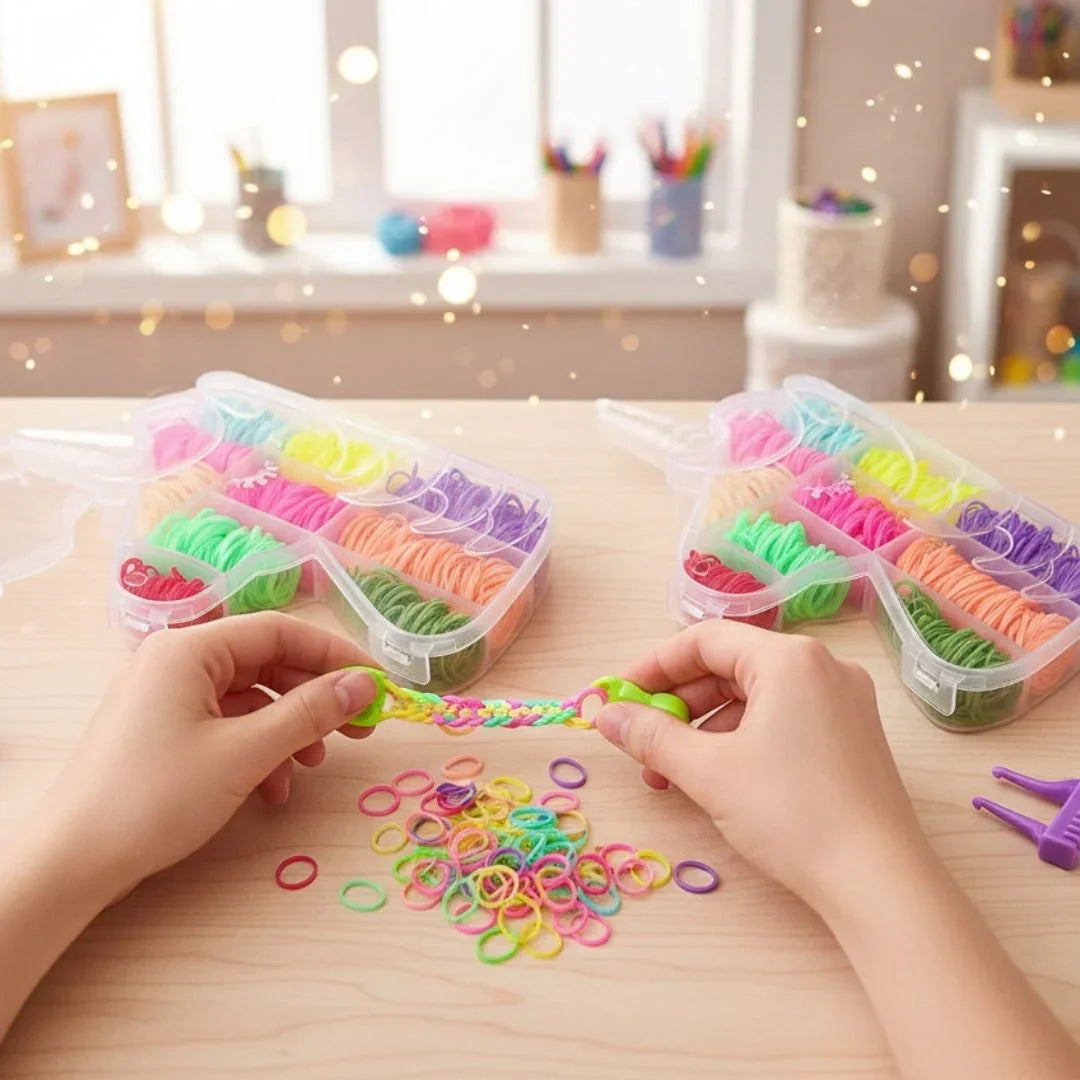 (BUY 1 GET 1 FREE) Unicorn Loom Band Box (Ulb)