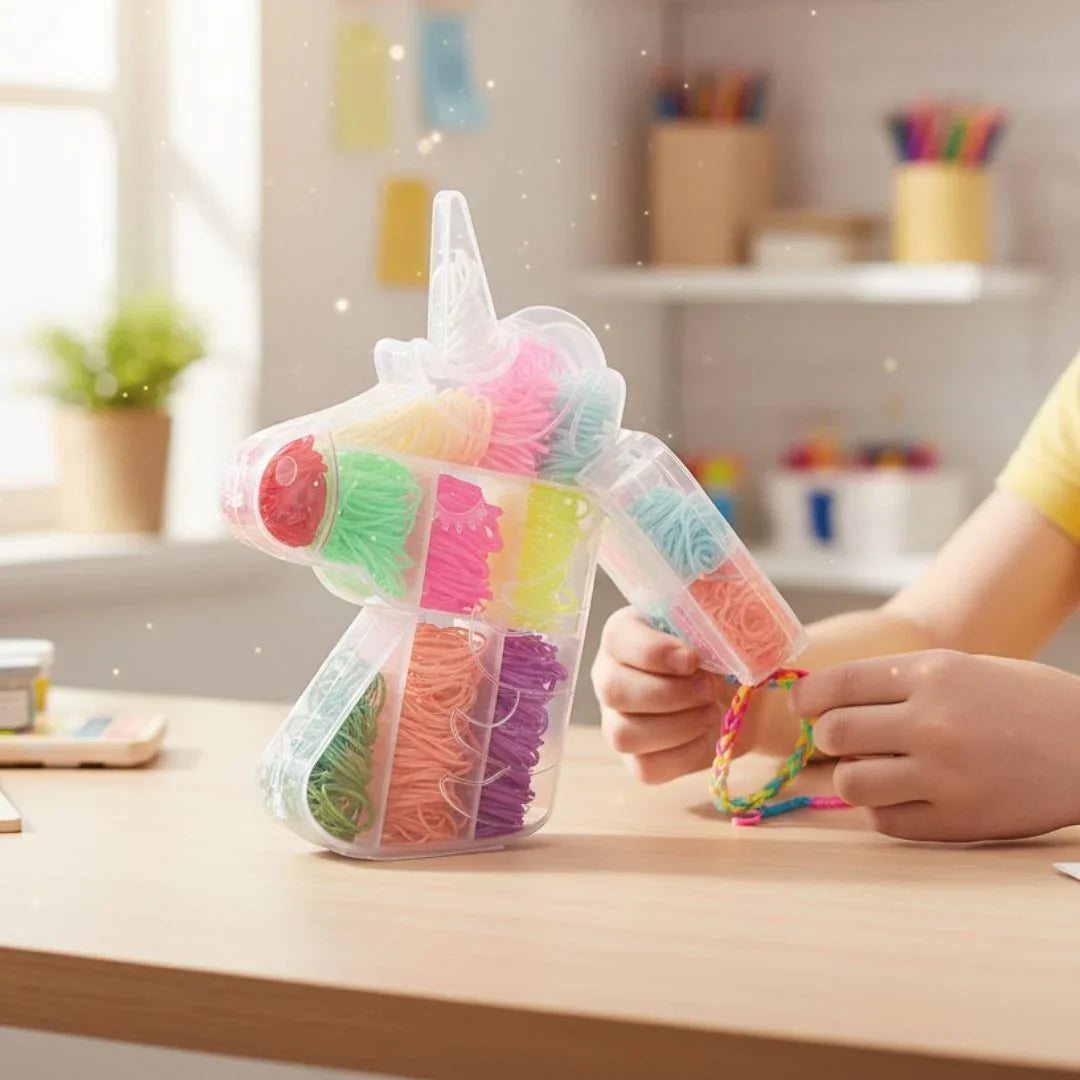 (BUY 1 GET 1 FREE) Unicorn Loom Band Box (Ulb)