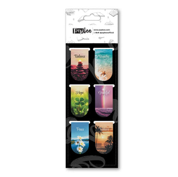 Papboo Pack of 6 Spiritual Bookmarks