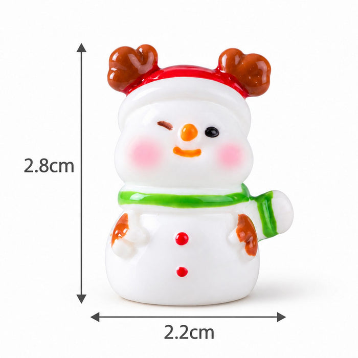 Miniature Christmas Santa Claus for Xmas Decor & DIY Craft