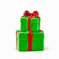 Miniature Christmas Gift Box size view