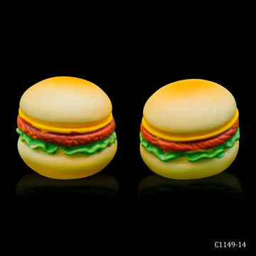 Miniature Model Burger Small 2Pcs Set C1149-14