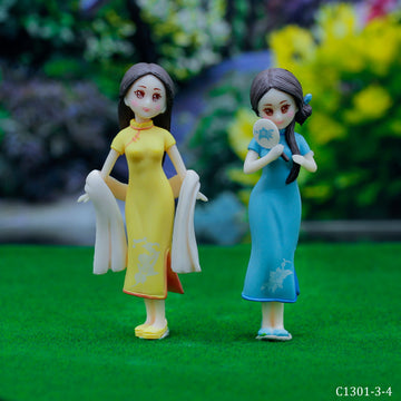 Miniature Girls 2 Pcs Mix (Set 2) | C1301-3-4