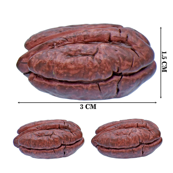 Miniature Pecan Pulp Nuts 3 Pcs Set | C1515-12