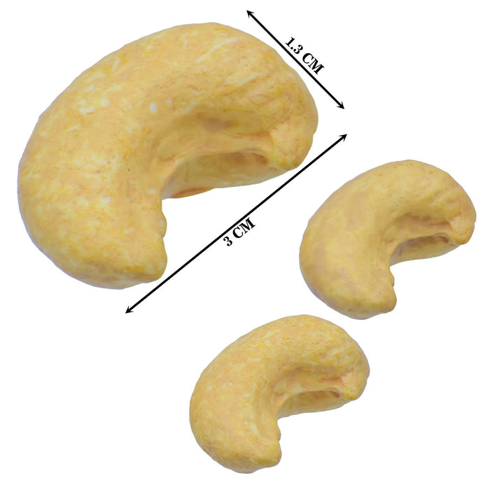 Miniature Large Cashew Nuts 3 Pcs Set | C1515-14