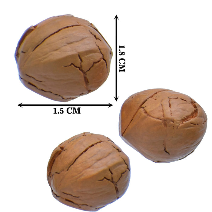 Miniature Pecan Nuts 3 Pcs Set | C1515-21