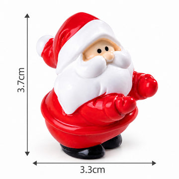 Miniature Christmas Santa Claus Red