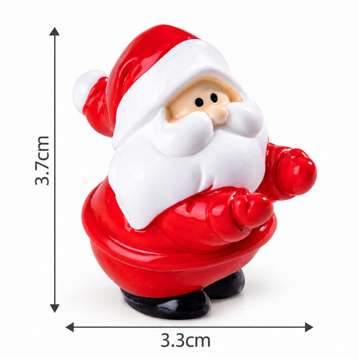Miniature Christmas Santa Claus Red for Xmas Decor & DIY Craft