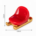 Miniature Christmas Santa Sleigh
