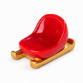 Miniature Christmas Santa Sleigh size view