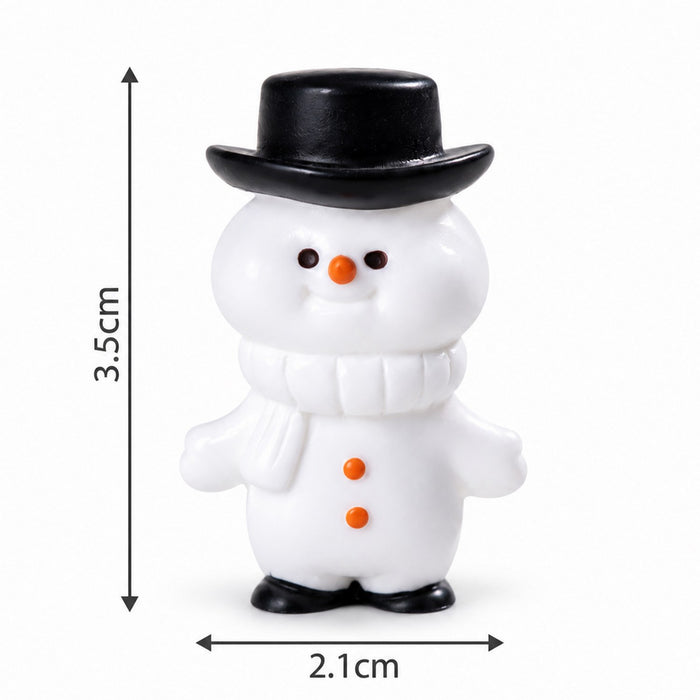 Miniature Christmas Santa Claus for Xmas Decor & DIY Craft
