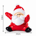 Miniature Christmas Santa Claus Red
