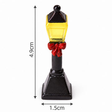 Miniature Christmas Street Lamp