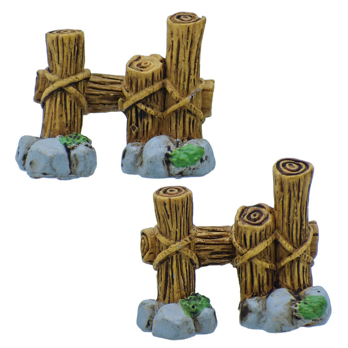 Miniature Wooden Bridge 2 Pcs | C2577-3