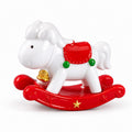 Miniature Christmas Rocking Horse size view