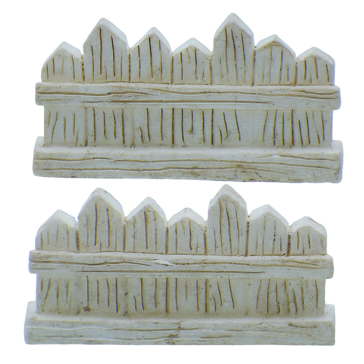 Miniature Fence White 2 Pcs Set | C2623-2