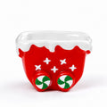 Miniature Christmas Train Cart Red size view