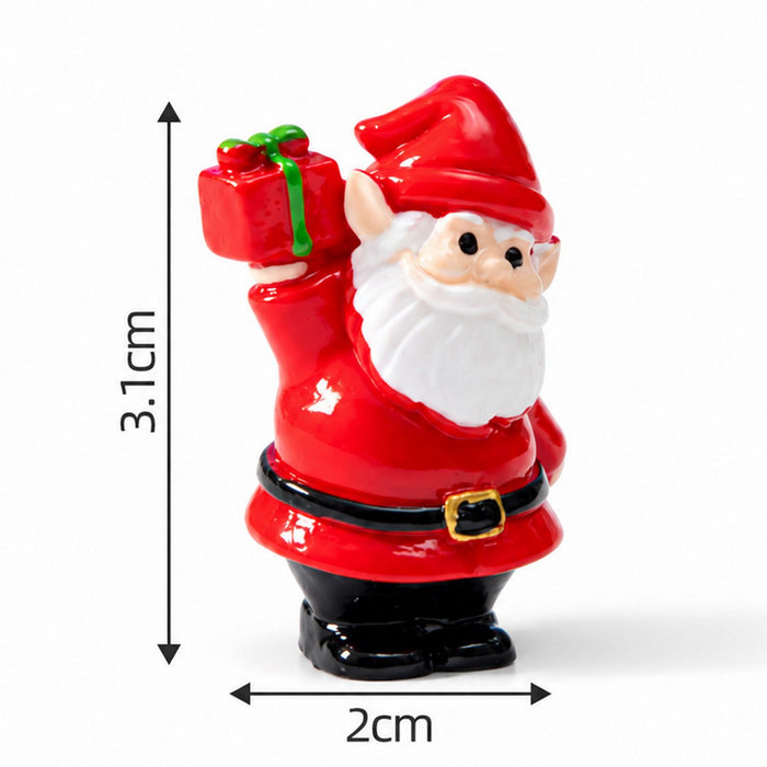 Miniature Christmas Santa Claus for Xmas Decor & DIY Craft