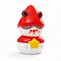 Miniature Christmas Santa Claus Mushroom size view
