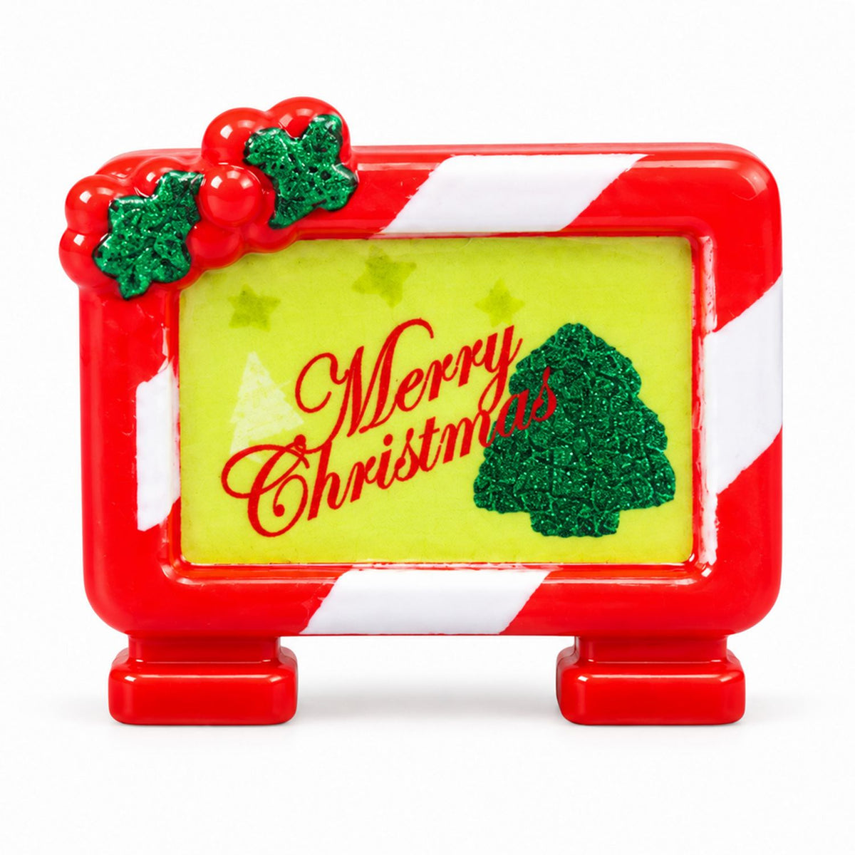 Miniature Christmas Merry Christmas Frame 2 Pcs size view