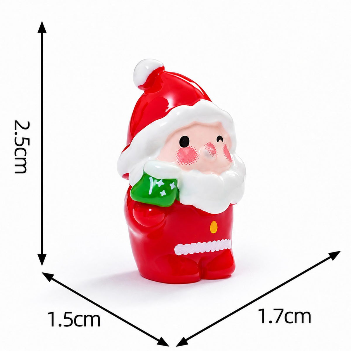 Miniature Christmas Santa Claus