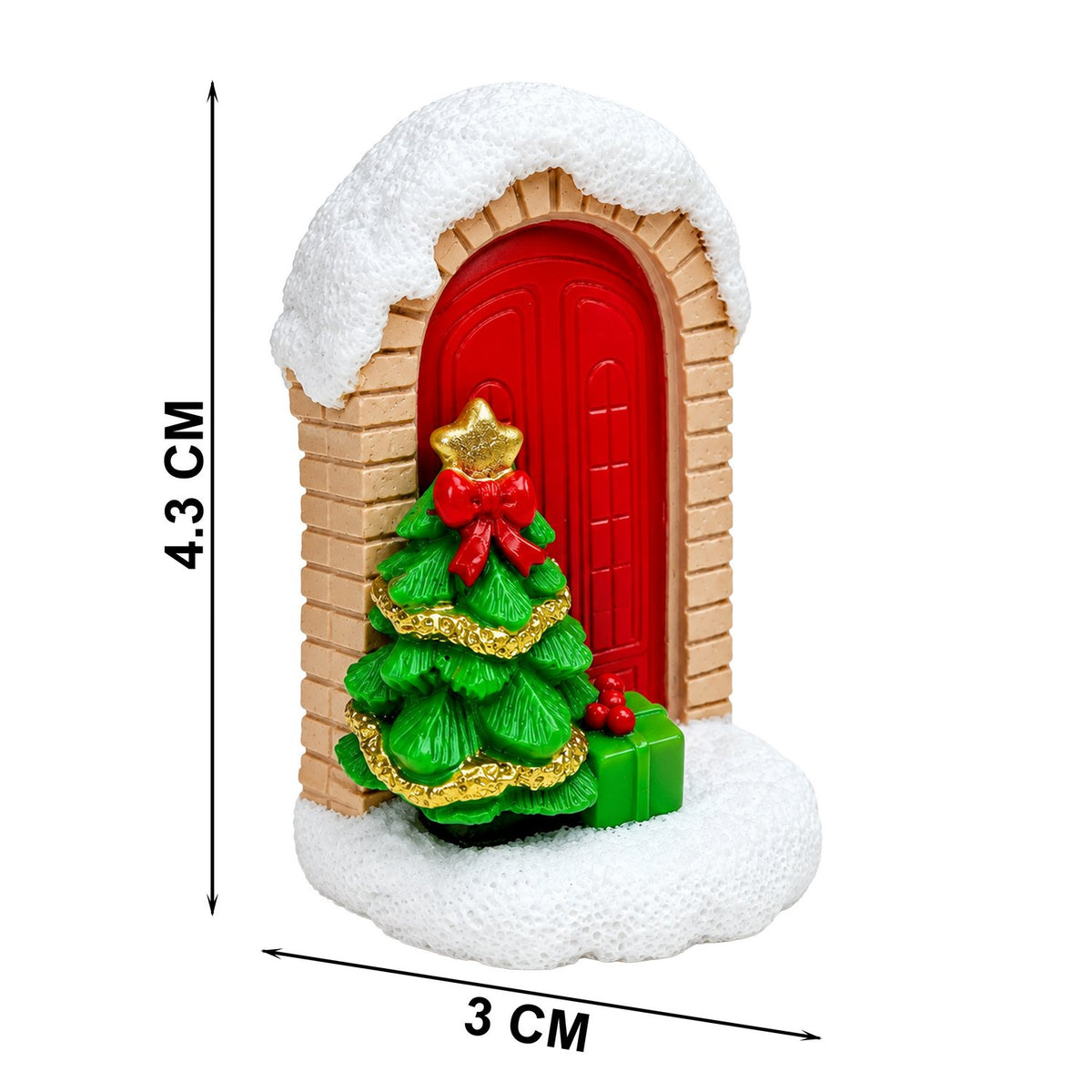 Miniature Christmas Door