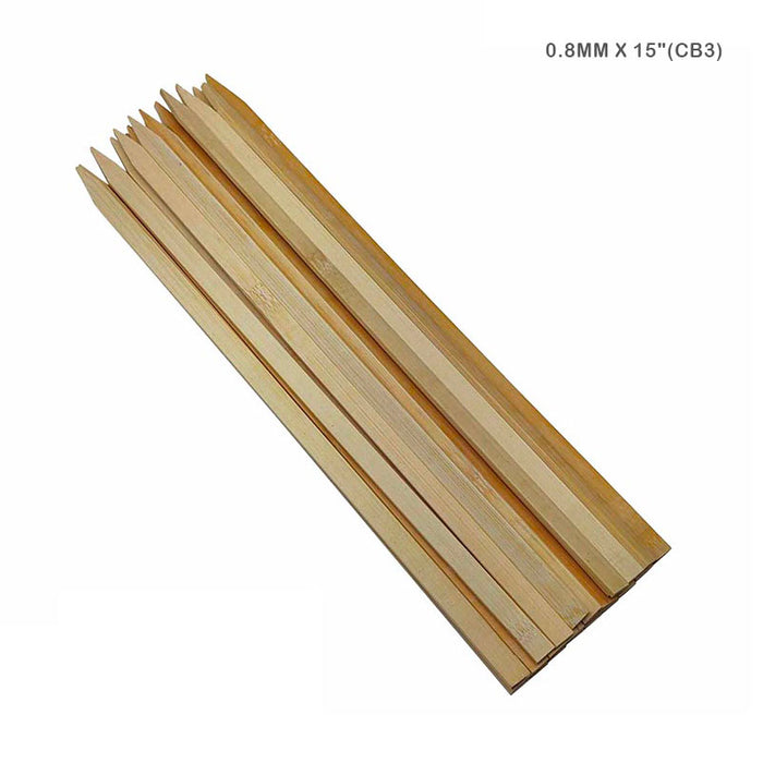 Flat Wooden Chop Stick 9mm x 35cm (14 Inch) for Crafts
