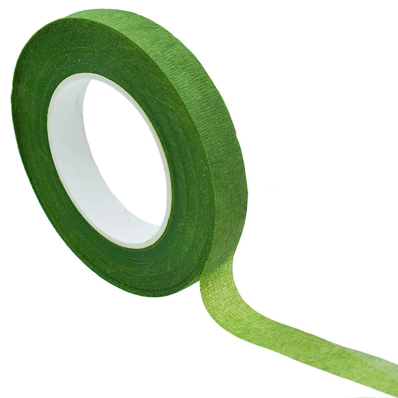 (Buy 1 Get 1 Free) Premium Craft Flower Making Tape l  Green l Pack of 1 l Used in combination with pipe cleaners