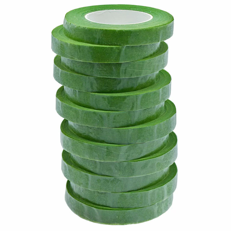 (Buy 1 Get 1 Free) Premium Craft Flower Making Tape l  Green l Pack of 1 l Used in combination with pipe cleaners