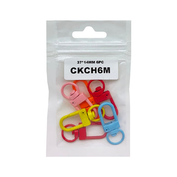 Ckch6M Candy Key Chain Hook 6Pcmulti 37*14Mm