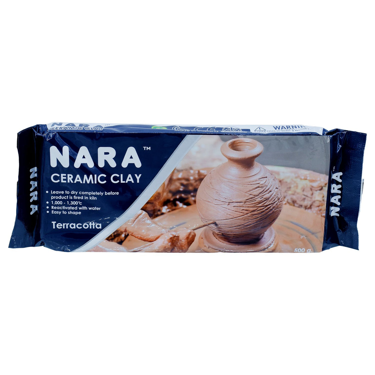 Nara Ceramic Clay 500gm Terracotta