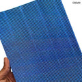 A4 Corrugated Metallic Sheets Multicolour - Pack of 10 for Craft