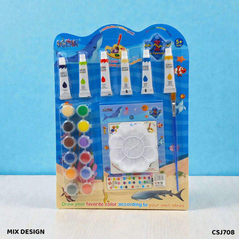 Kids Gift Set - Stationery Return Gift Combo (Design 9)