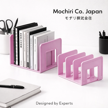 Mochiri Co. Japan 5-Slot Acrylic Book Divider Stand