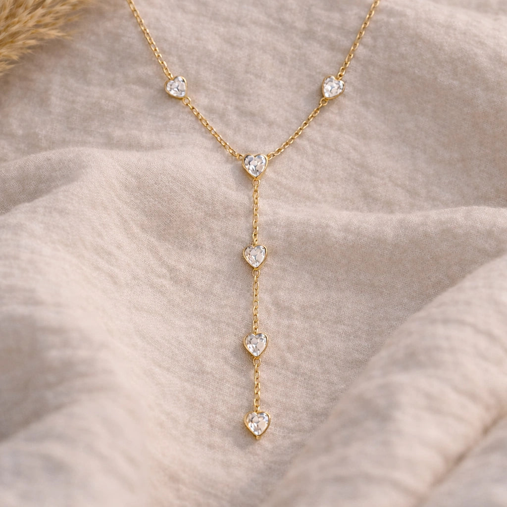 Korean Inspired Golden Tone Dainty Neckpiece | Long Lasting Anti-Tarnish Jewellery l Perfect Everyday Jewellery l Pack of 1