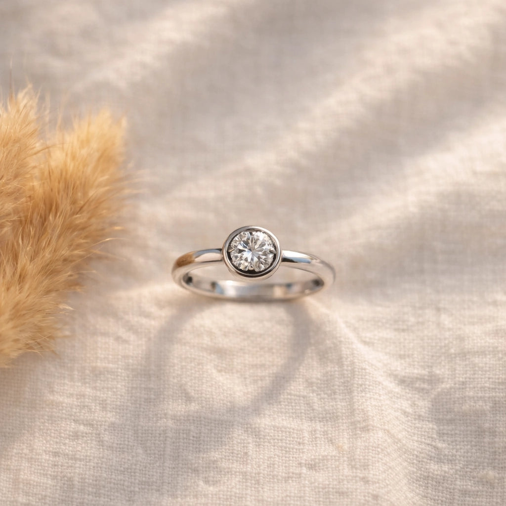 Korean Inspired SilverTone Adjustable Ring | Anti-Tarnish & Long Lasting l  Minimal Luxe Everyday Jewellery