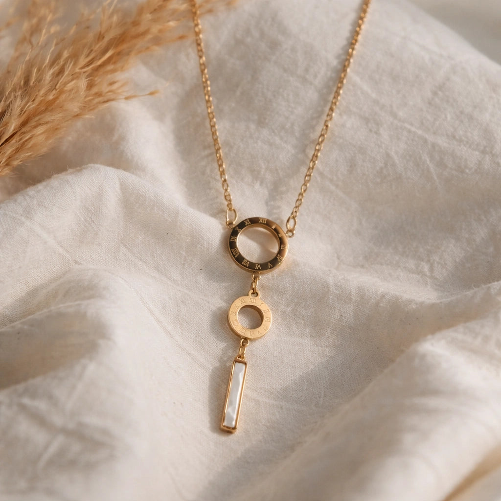 Korean Inspired Golden Tone Dainty Neckpiece | Long Lasting Anti-Tarnish Jewellery l Perfect Everyday Jewellery l Pack of 1