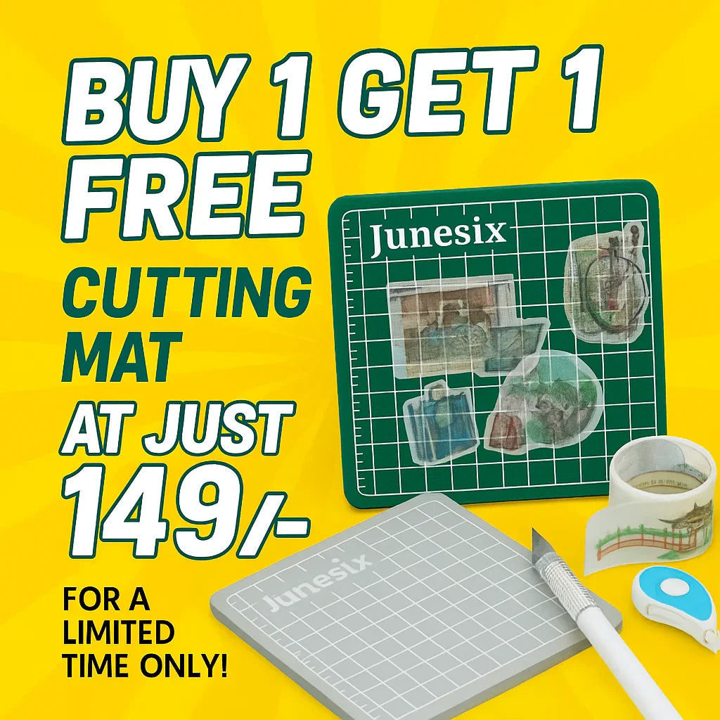 (Buy 1 Get 1 Free ) Cute Miniature Model Cutting mat l Pack of 1 l 6 cm x 6 cm