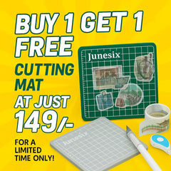 (Buy 1 Get 1 Free ) Cute Miniature Model Cutting mat l Pack of 1 l 6 cm x 6 cm