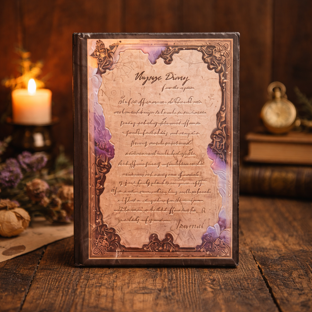 Premium Vintage Classic Antique Style planner diary | a5 ruled  | Pack Of 1