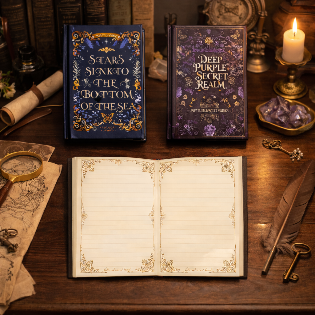 Premium Hardcover Magic A5 planner diary  | ruled | Pack Of 1
